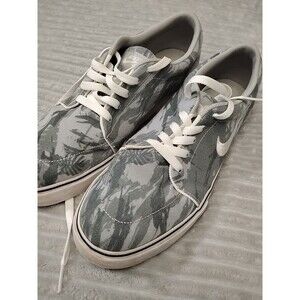 Nike SB Zoom Stefan Janoski Men's Size 11 Camo Green Trainers Shoes 555380-022